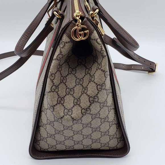100% Authentic Gucci GG Ophidia Medium Supreme Handbag and Shoulder Bag - Picture 4 of 16